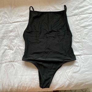 One Piece Backless Swimsuit